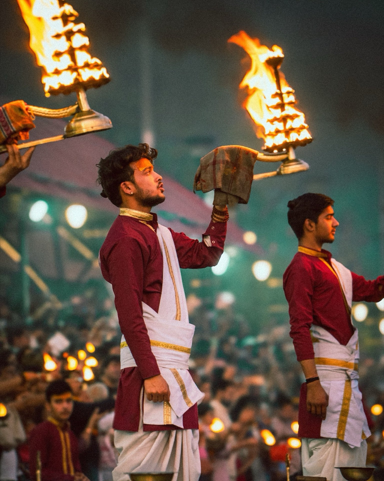 Satsang at Ganges